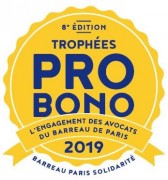 Une équipe du Cercle des Juristes de Respect Zone candidate aux Trophées Pro Bono 2019.